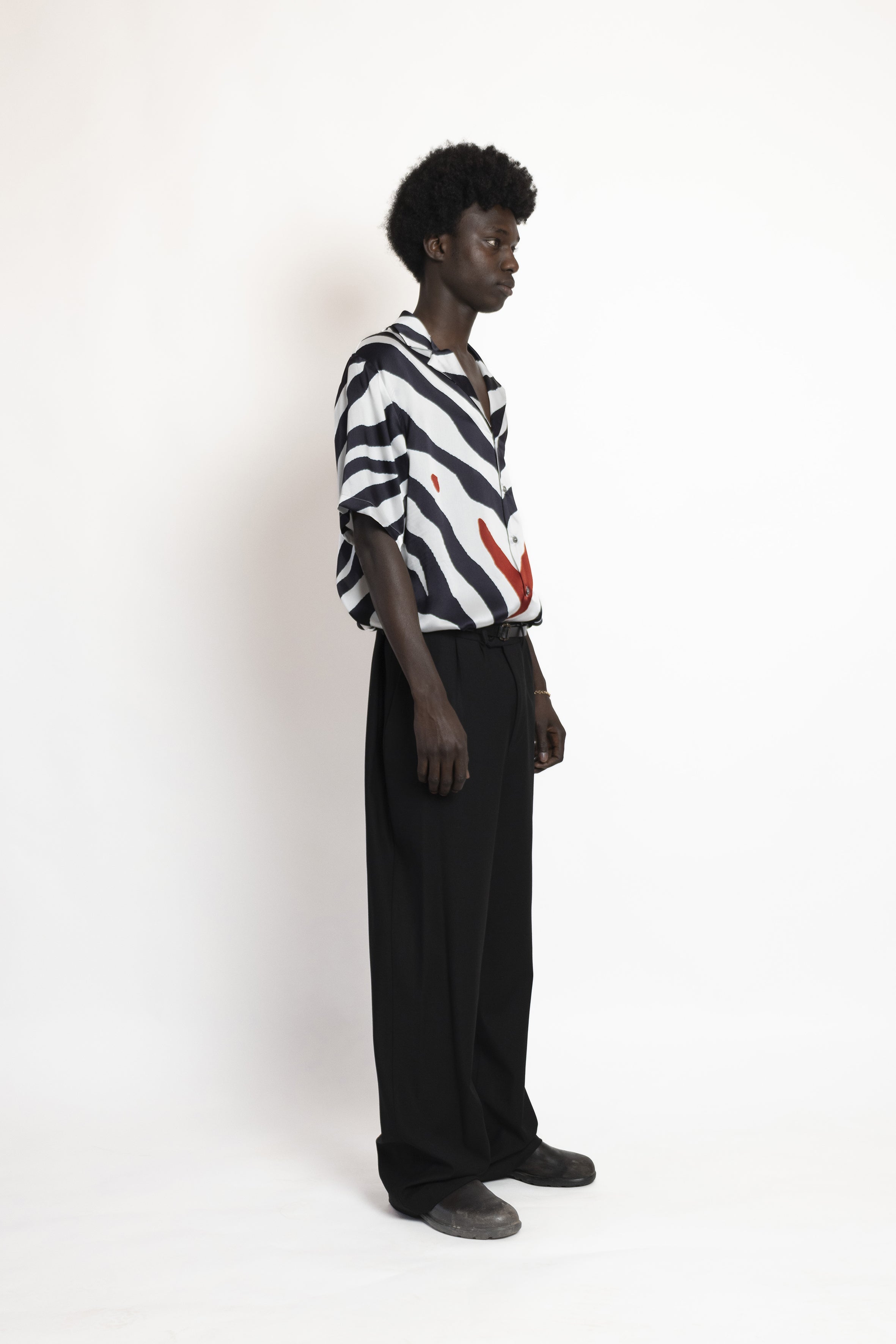 Bowling Shirt Zebra