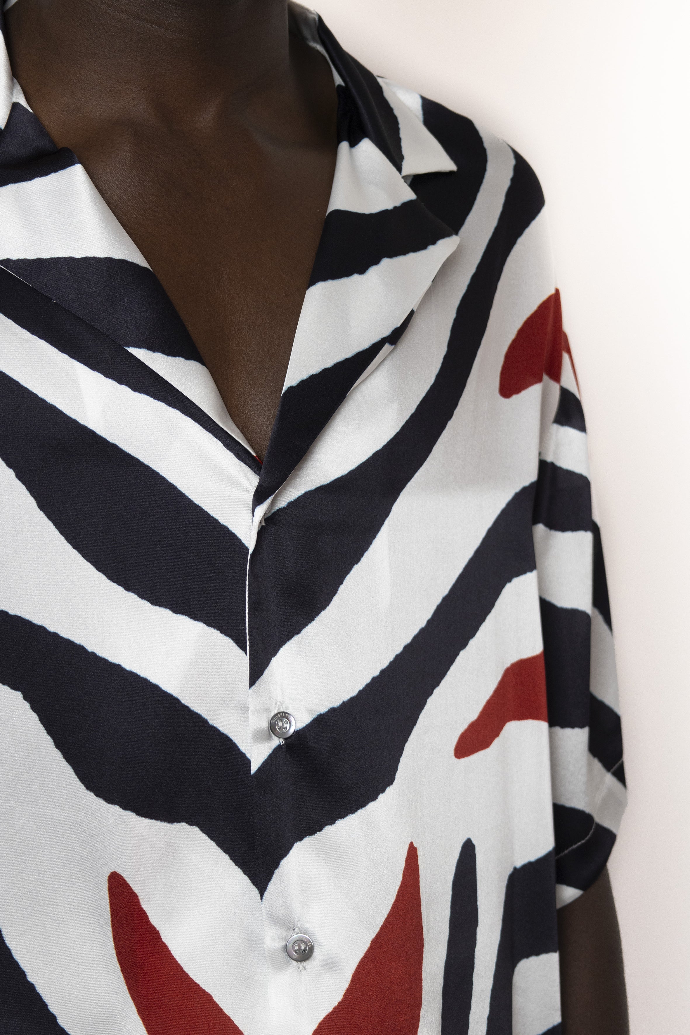 Bowling Shirt Zebra
