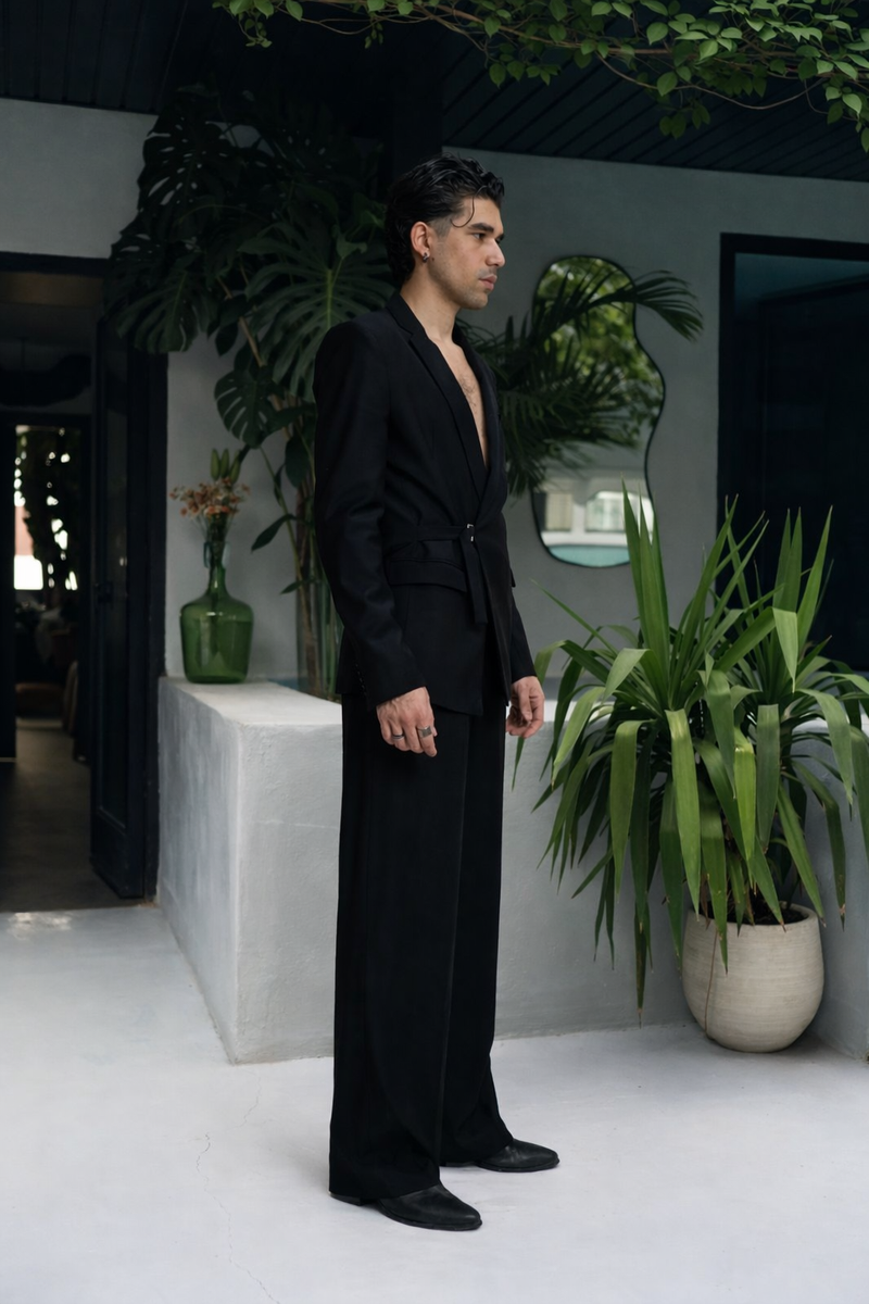 Suit Cool Wool Blazer Black